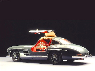 Mercedes-Benz 300SL. Чайка над автобаном